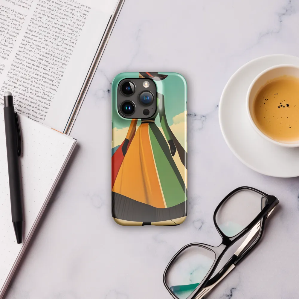 Elegance in Color | Phone Case |  15 Pro | Snap Case | Glossy