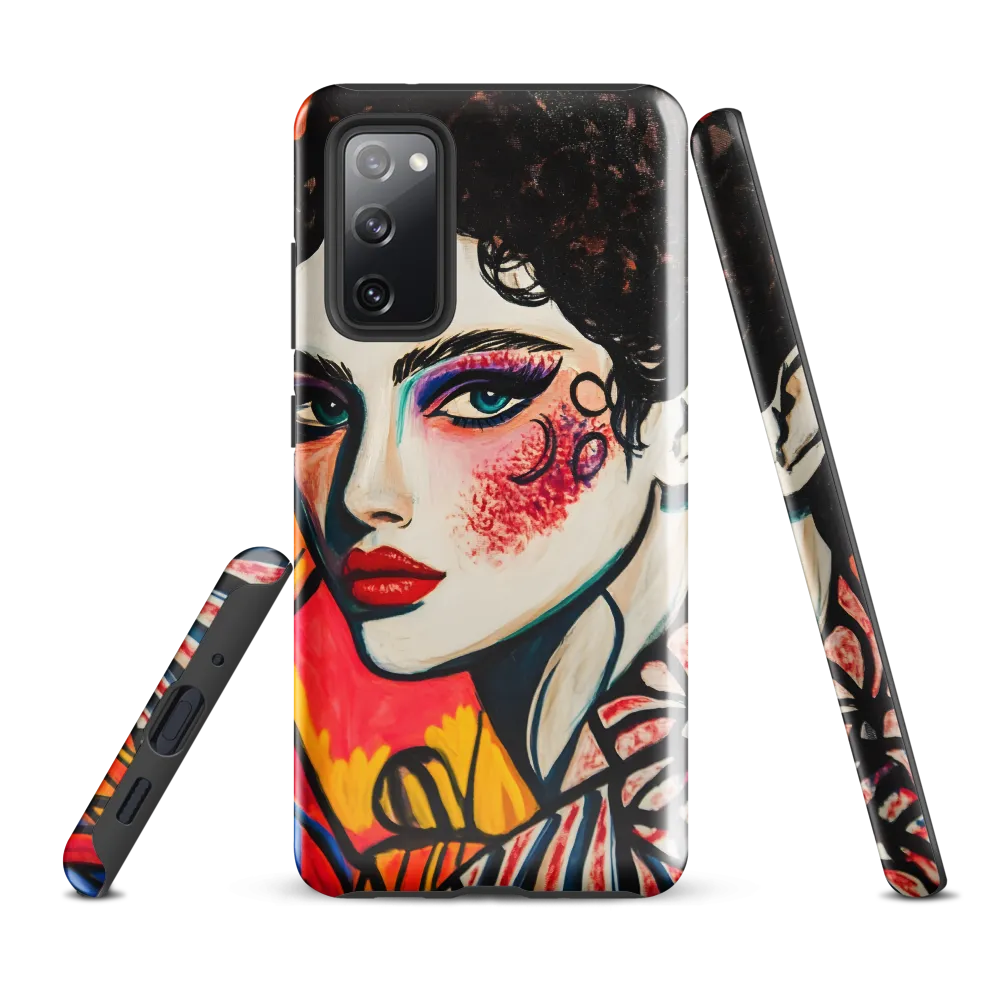 Eloquent Gaze | Phone Case |  S20 FE | Tough Case | Glossy