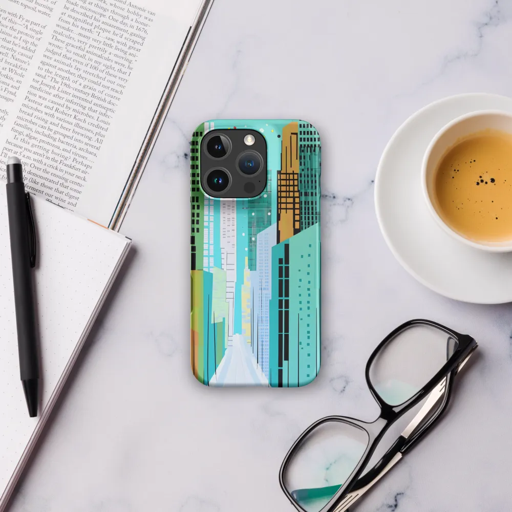 Urban Symphony in Turquoise