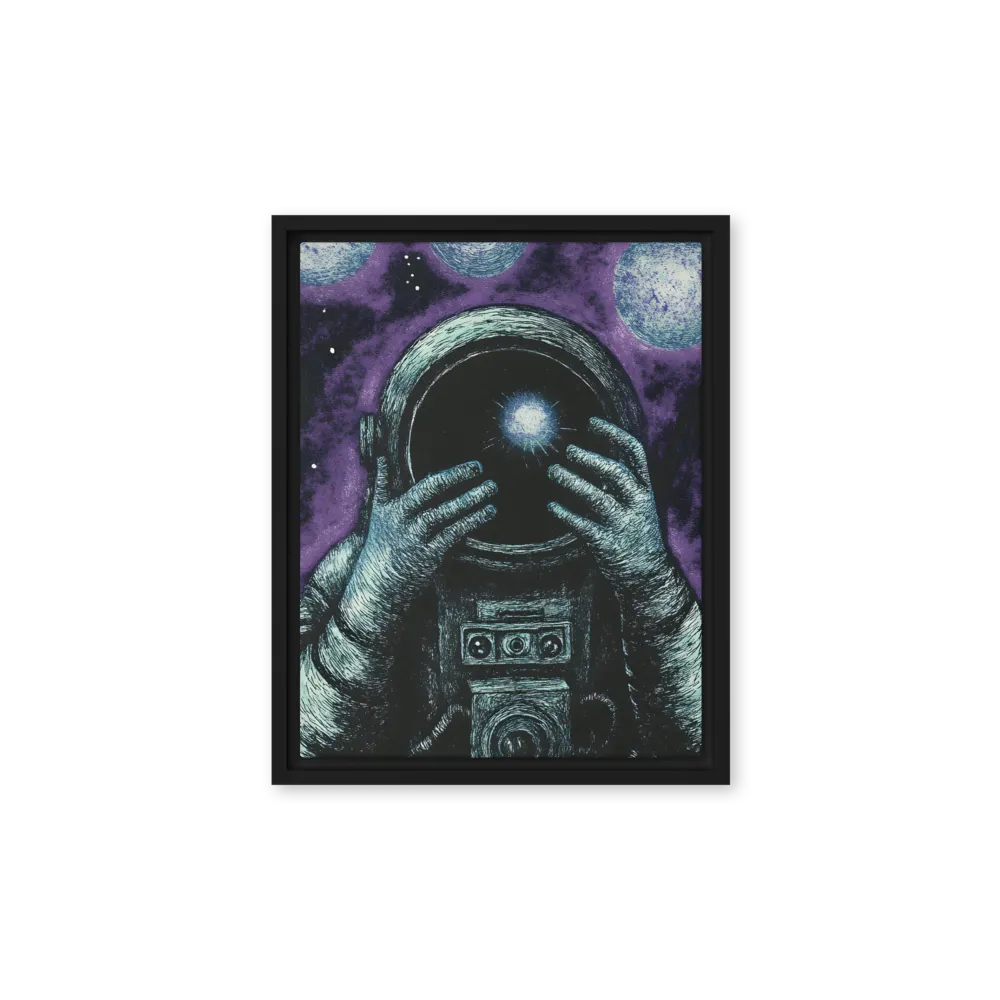 Beyond the Stars | Canvas with Black Frame | 11″×14″