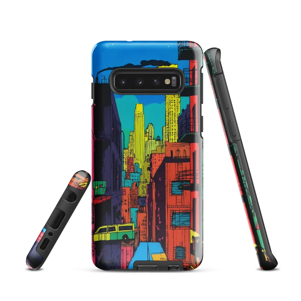 Urban Vibrance: A Pop Art Cityscape