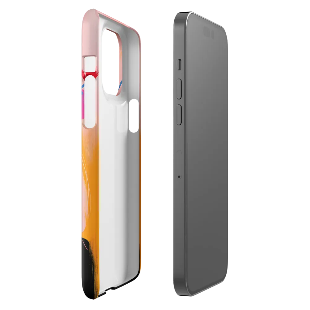 Floral Serenity | Phone Case |  14 Pro Max | Snap Case | Glossy