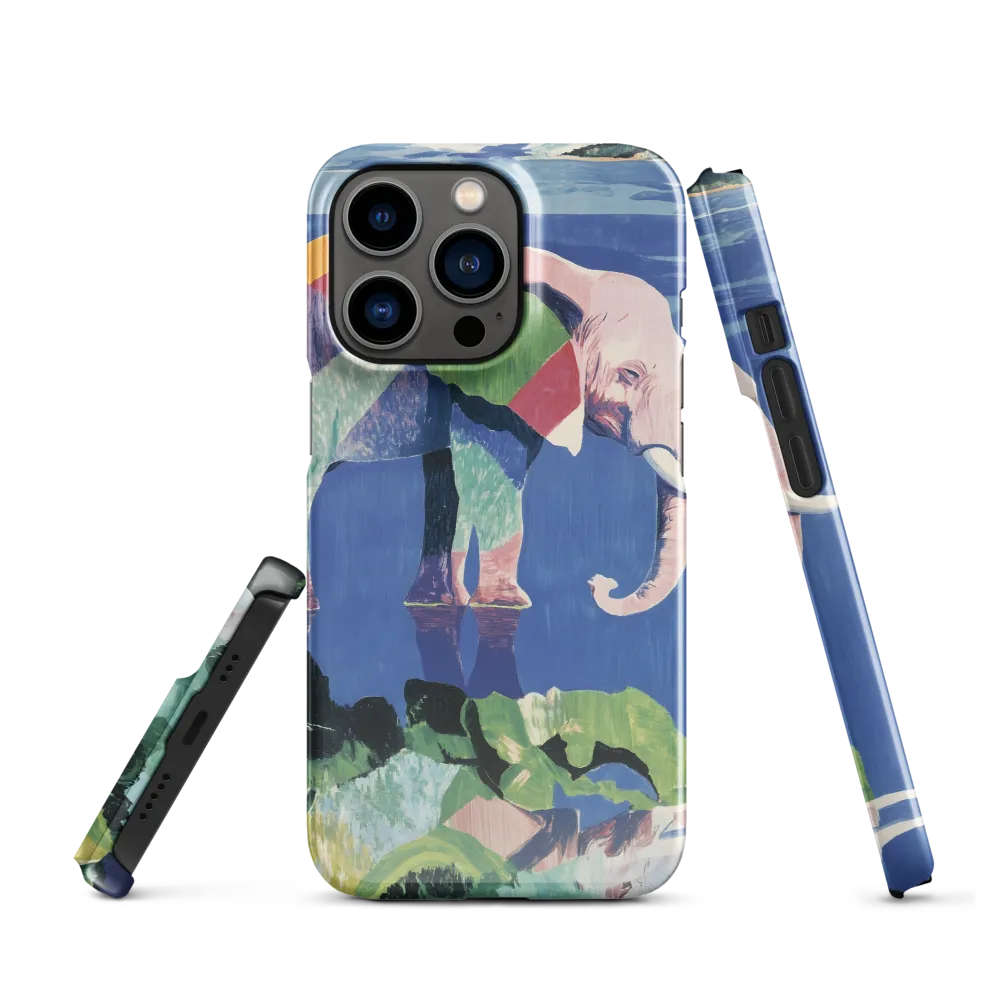 Serenity in Color: The Elephants of Reflection
