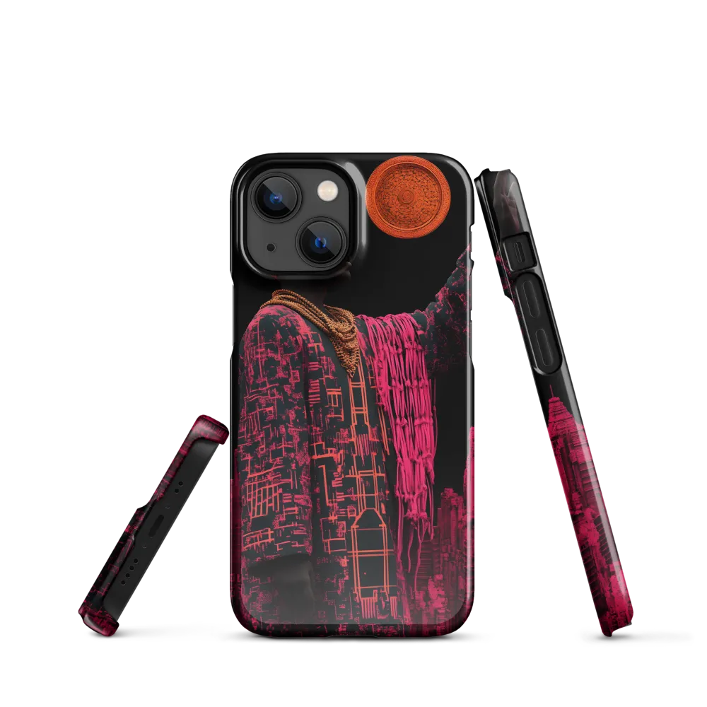 Regal Mystique: A Fusion of Tradition and Urbanity | Phone Case |  13 Mini | Snap Case | Glossy