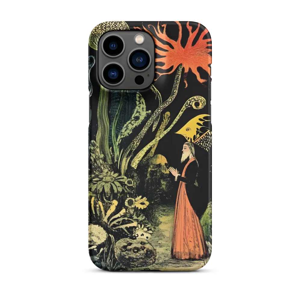 Enchanted Encounter in a Fantastical Garden | Phone Case |  14 Pro Max | Snap Case | Matte