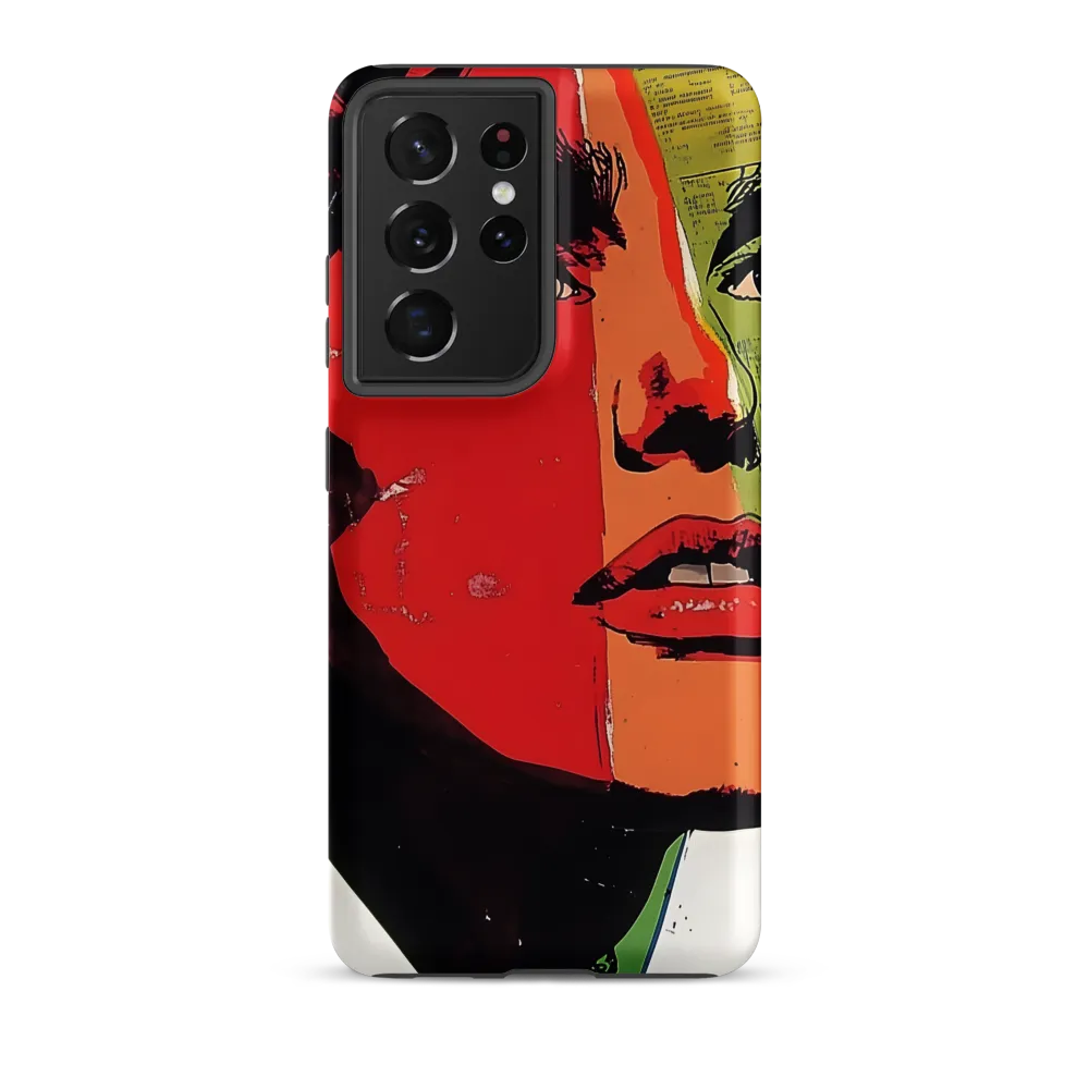 Vibrant Expressions: A Pop Art Portrait