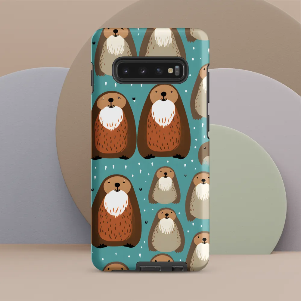 Whimsical Otter Pattern