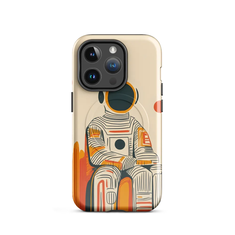 Contemplation of the Stars | Phone Case |  14 Pro | MagSafe® Tough Case | Glossy