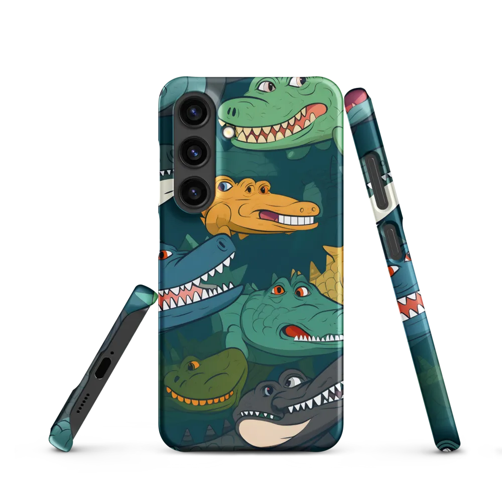 Cheerful Crocodilian Parade