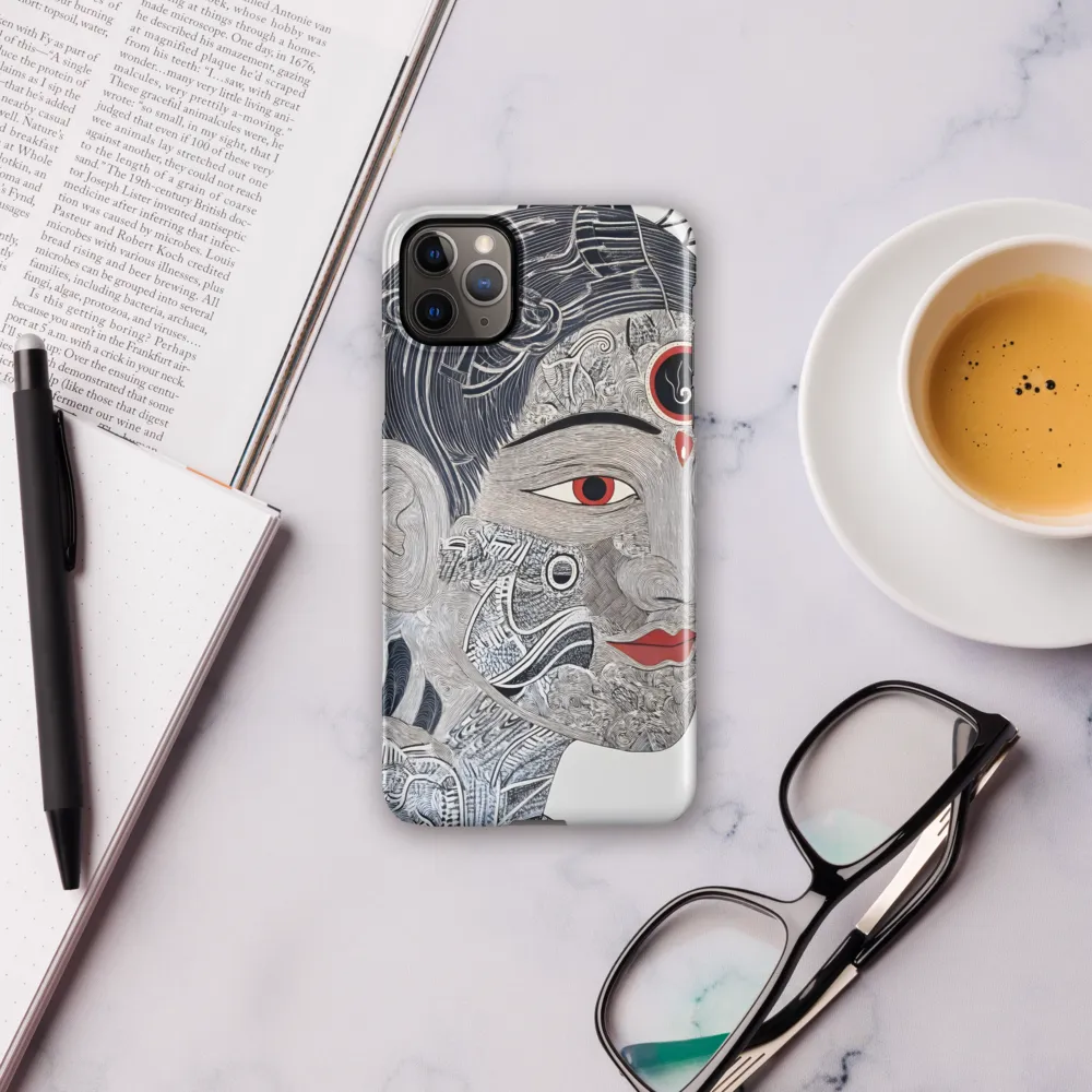 Mystical Identity: A Portrait in Layers | Phone Case |  11 Pro Max | Snap Case | Glossy