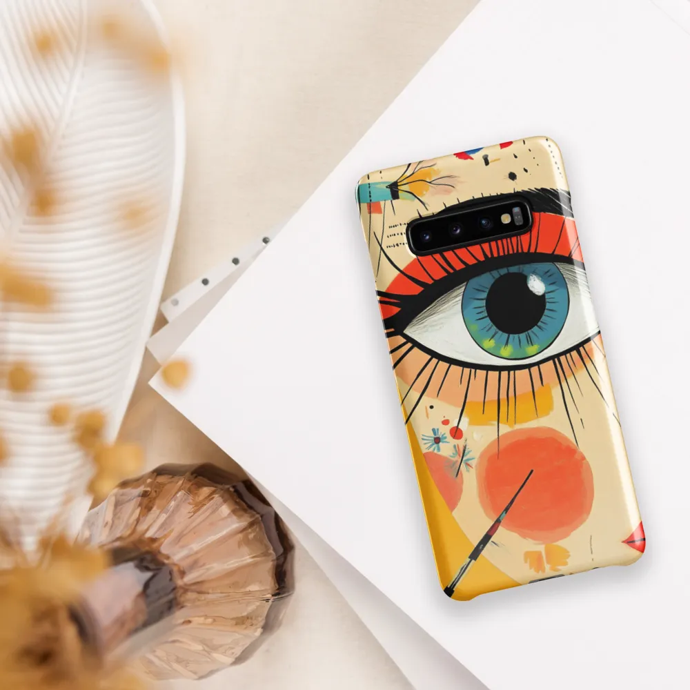 Through the Looking Eye | Phone Case |  S10 Plus | Snap Case | Glossy