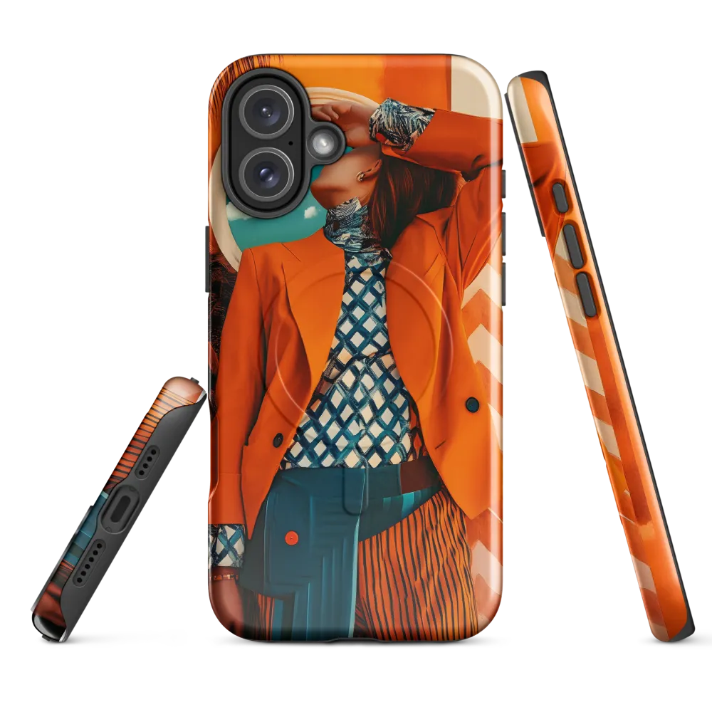 Vibrant Interplay: A Fusion of Fashion and Nature