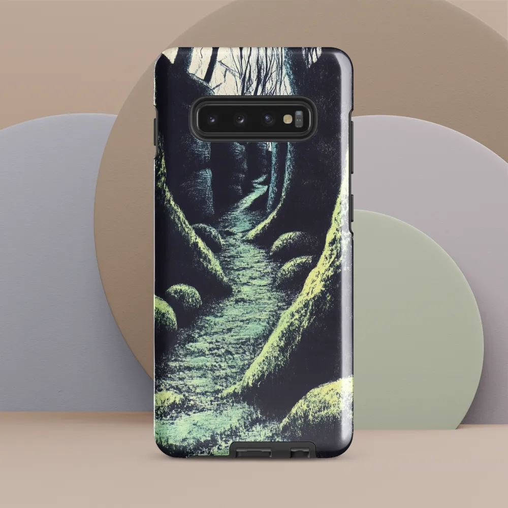 Whispers of the Tranquil Pathway | Phone Case |  S10 Plus | Tough Case | Glossy