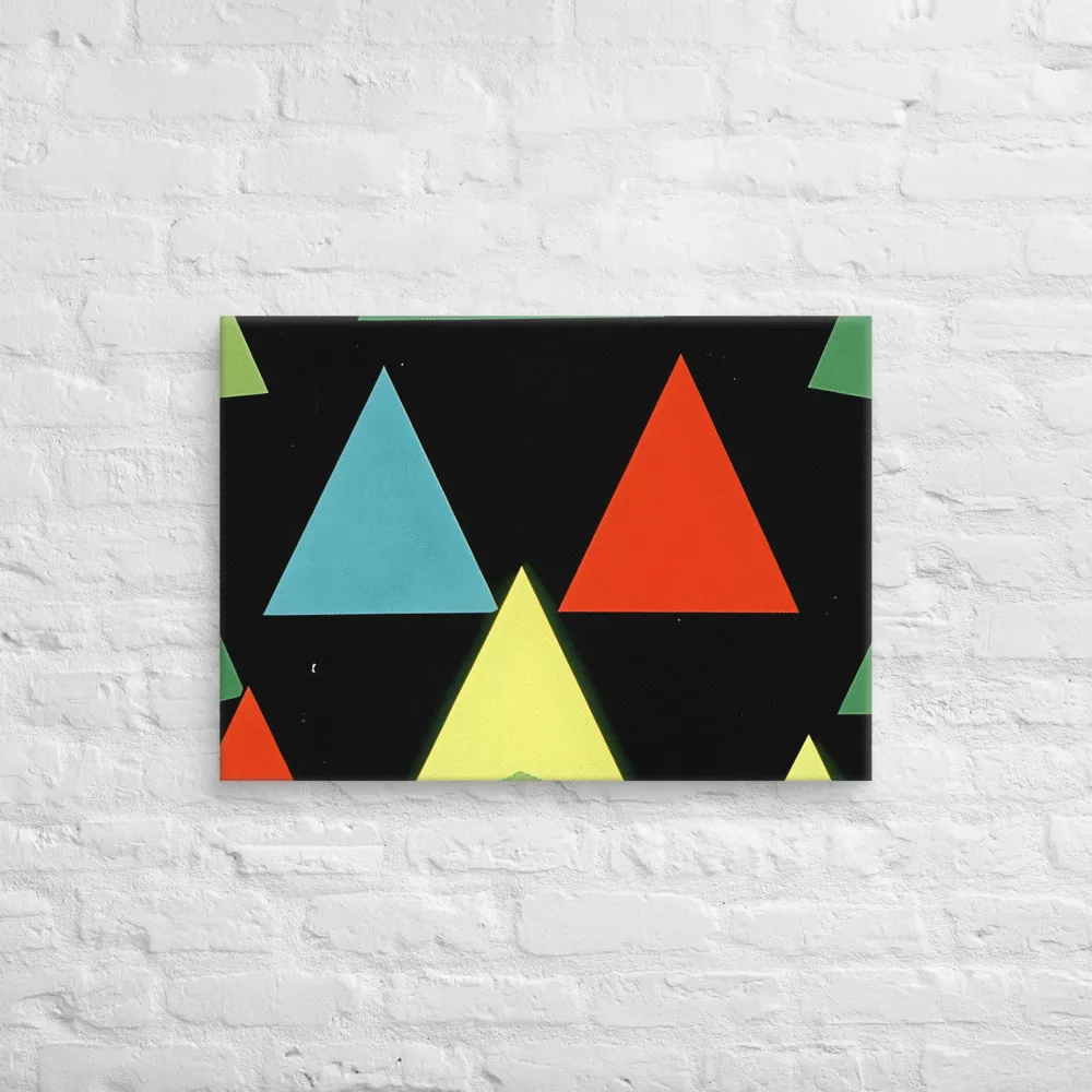 Geometric Harmony in Color | Canvas | 20″×28″