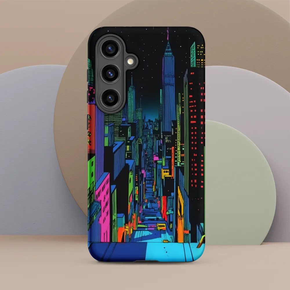 Neon Dreams of a Futuristic City