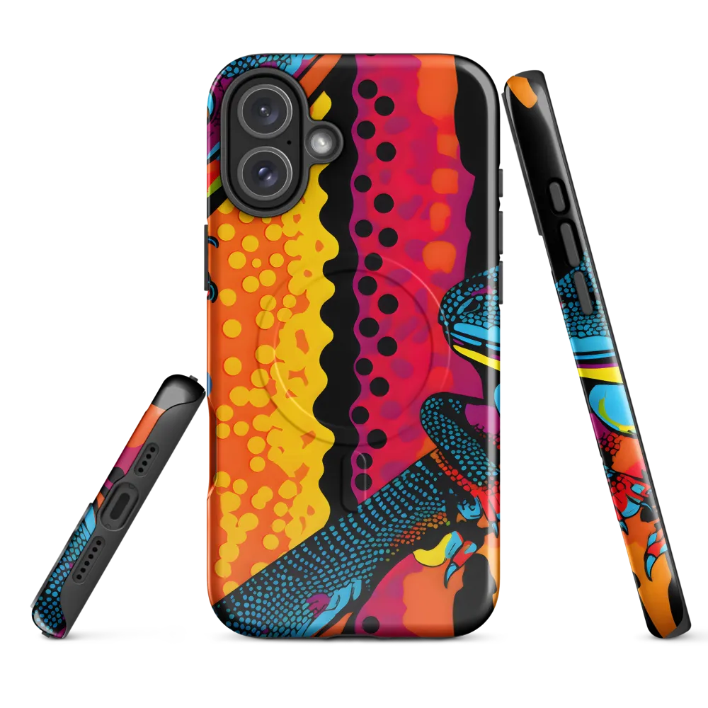 Colorful Encounters: The Playful Geckos