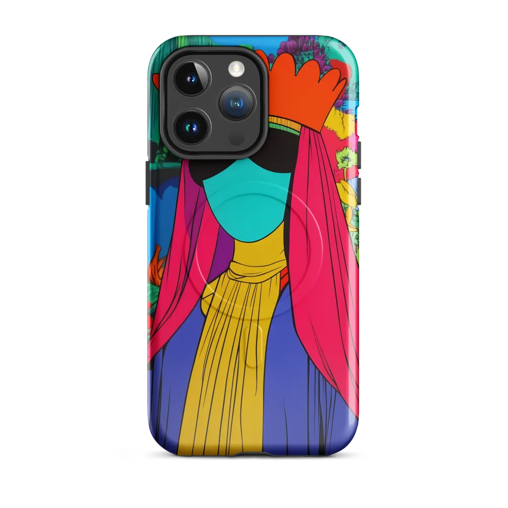 Crowned Surrealism | Phone Case |  14 Pro Max | MagSafe® Tough Case | Glossy