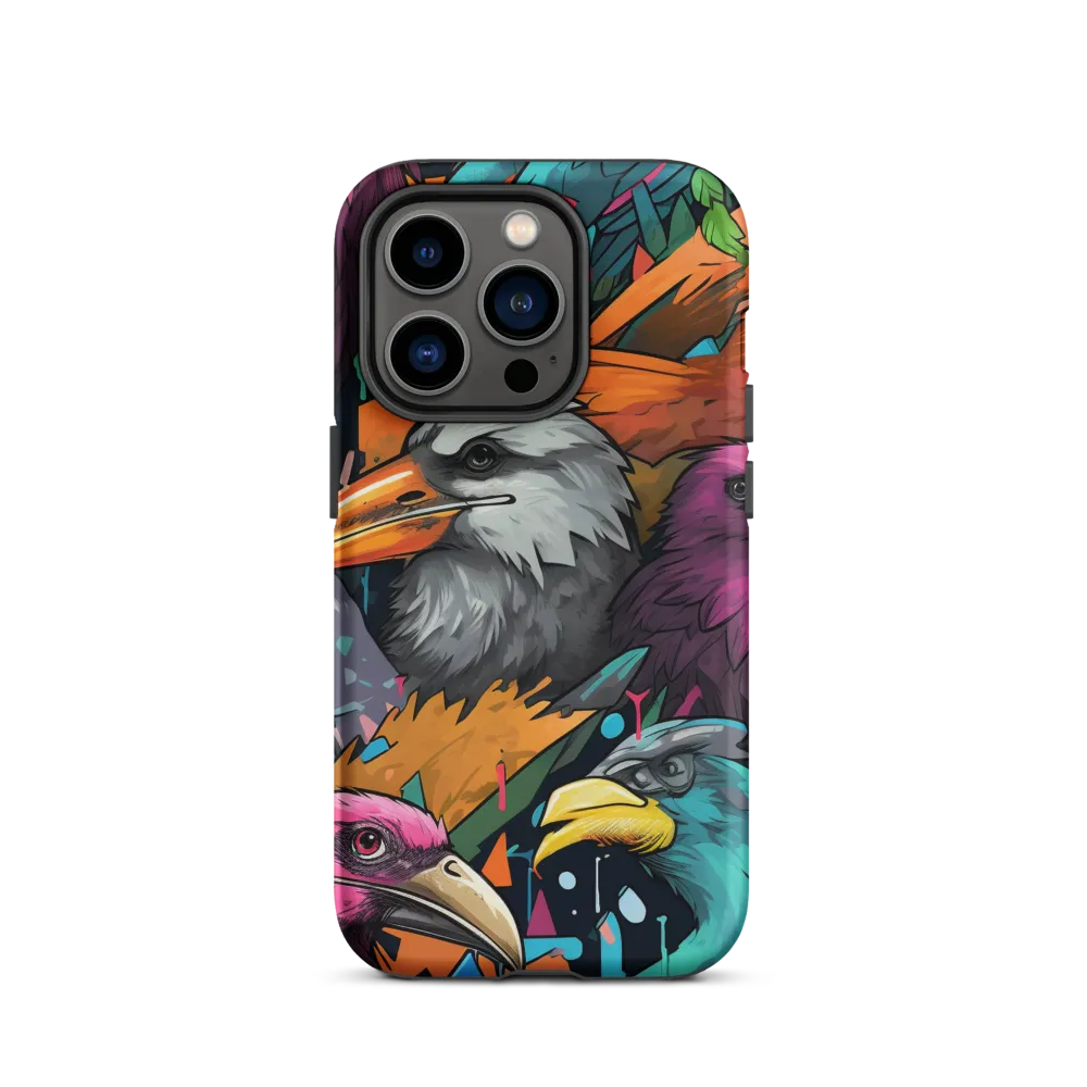 Avian Vortex: A Celebration of Color and Form