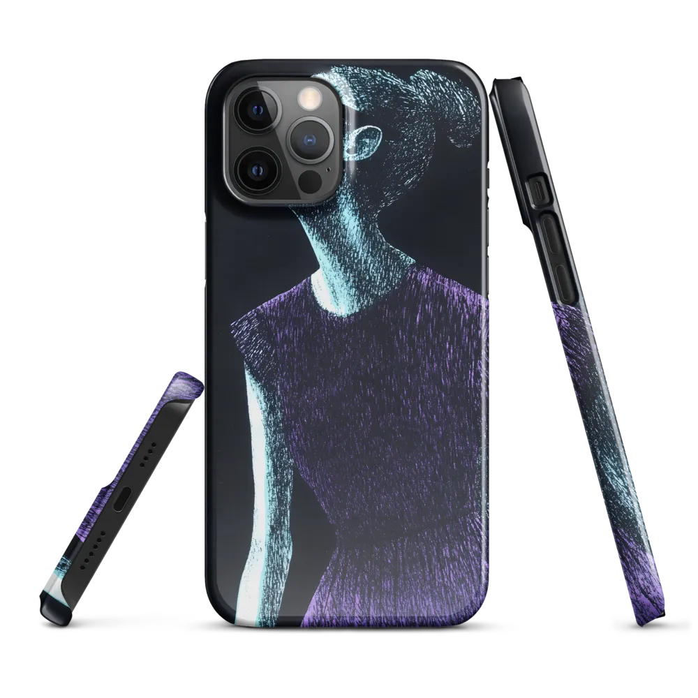 Contemplative Elegance | Phone Case |  12 Pro Max | Snap Case | Glossy