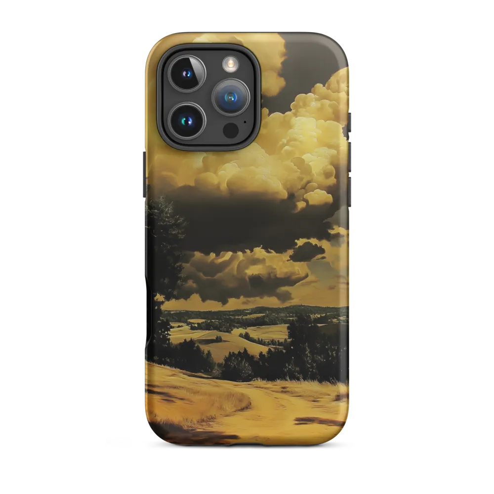 Golden Serenity in the Landscape