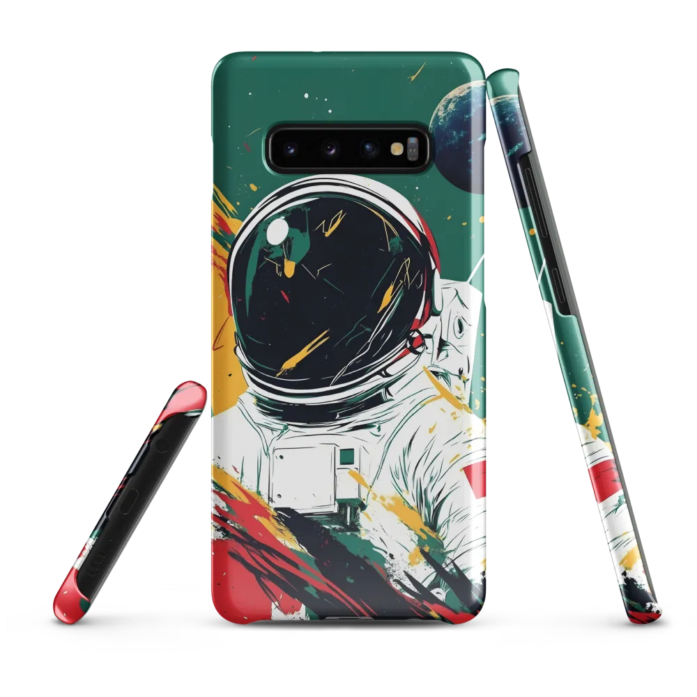 Galactic Explorer: A Modern Odyssey | Phone Case |  S10 Plus | Snap Case | Glossy