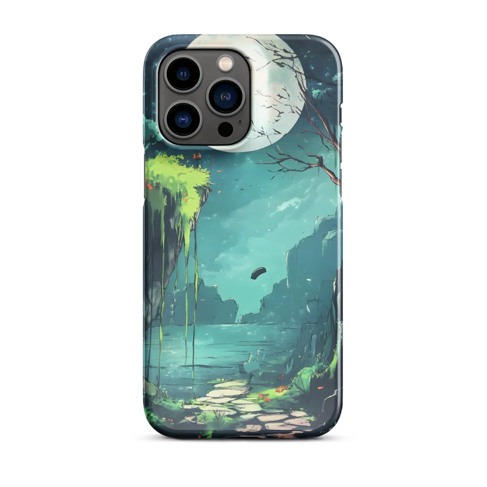 Moonlit Serenity: A Fantastical Landscape