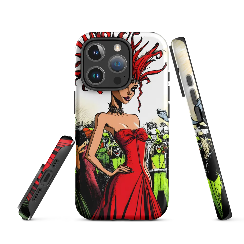 Fiery Elegance: A Fashion Statement