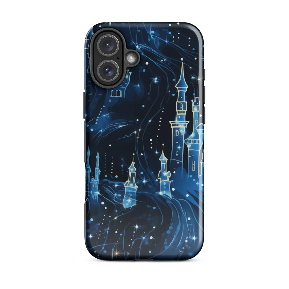 Dreamy Castles in a Starry Sky