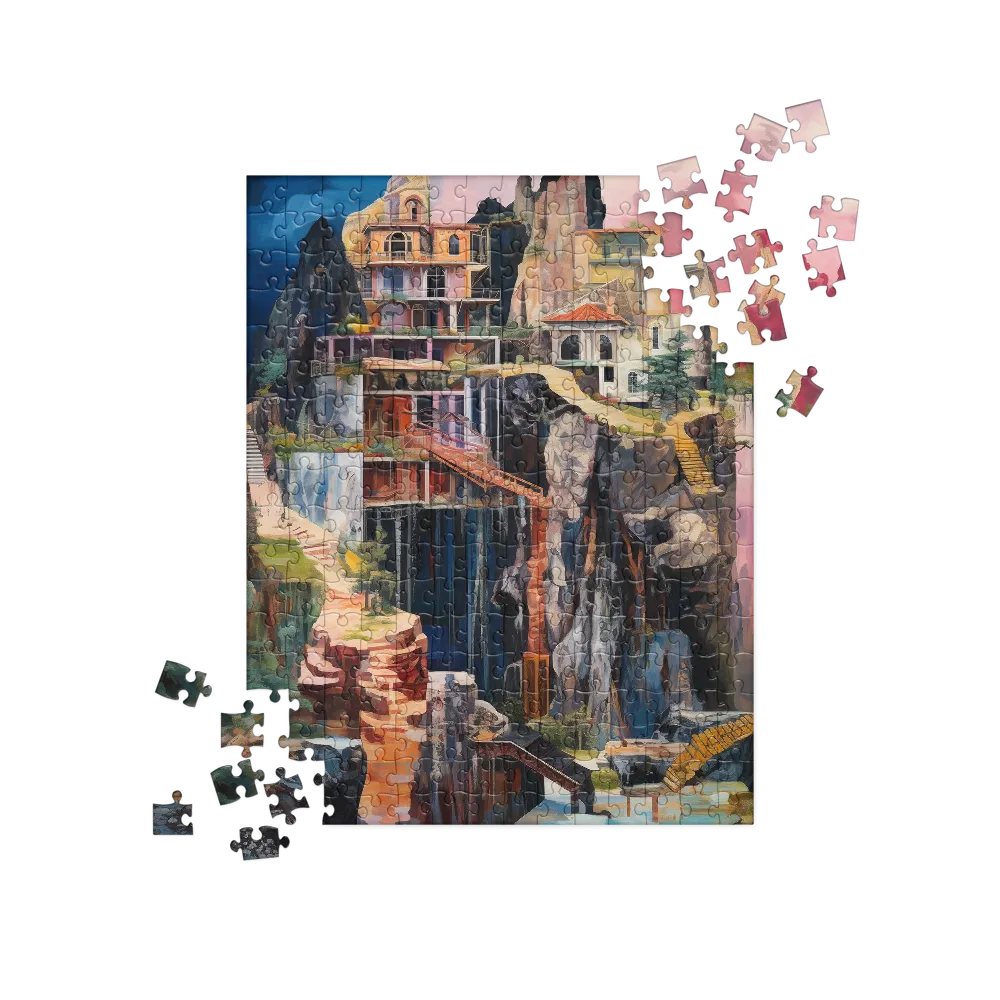 Dreamscape of Structures | Jigsaw Puzzle | 252 pieces