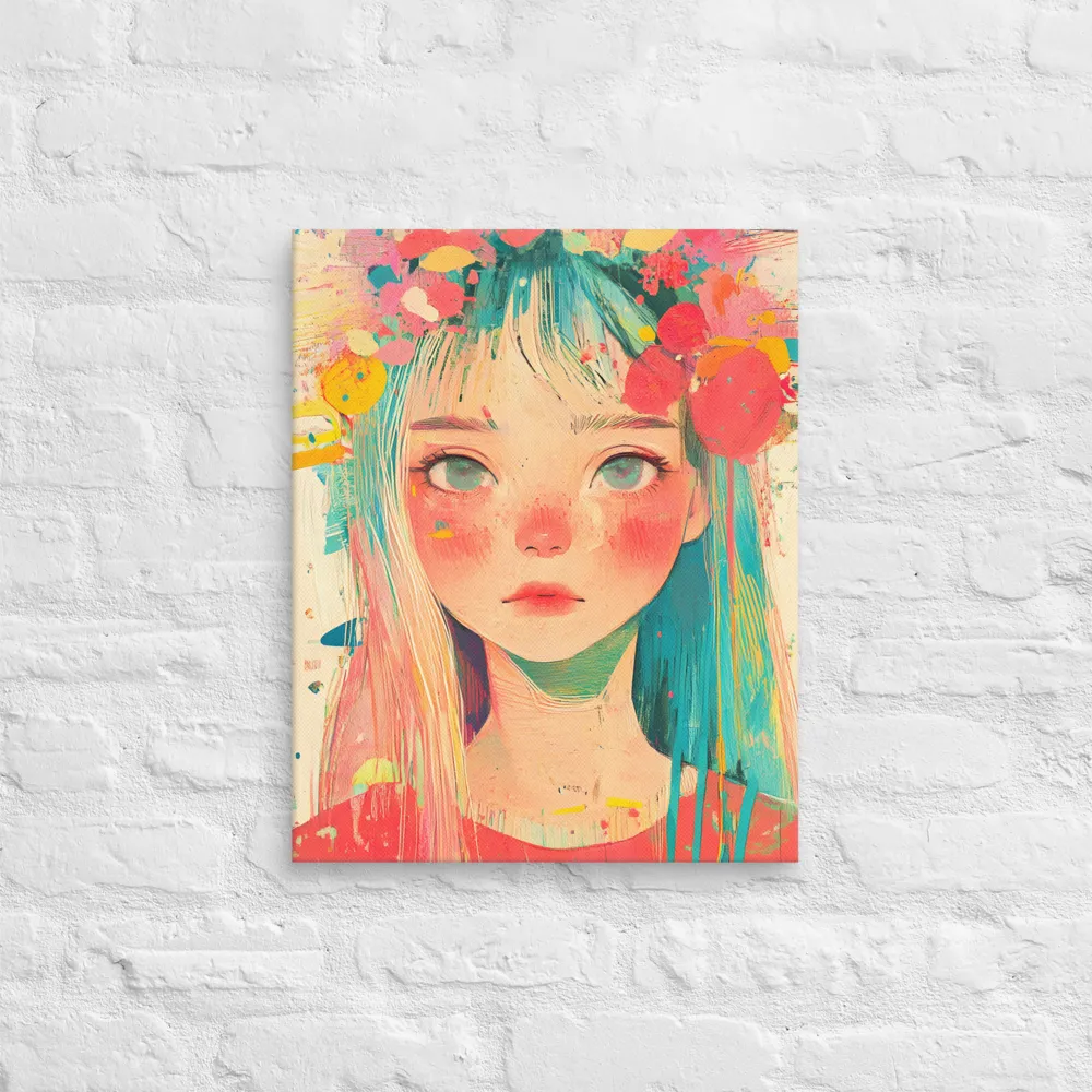Whimsical Blossom | Canvas | 16″×20″