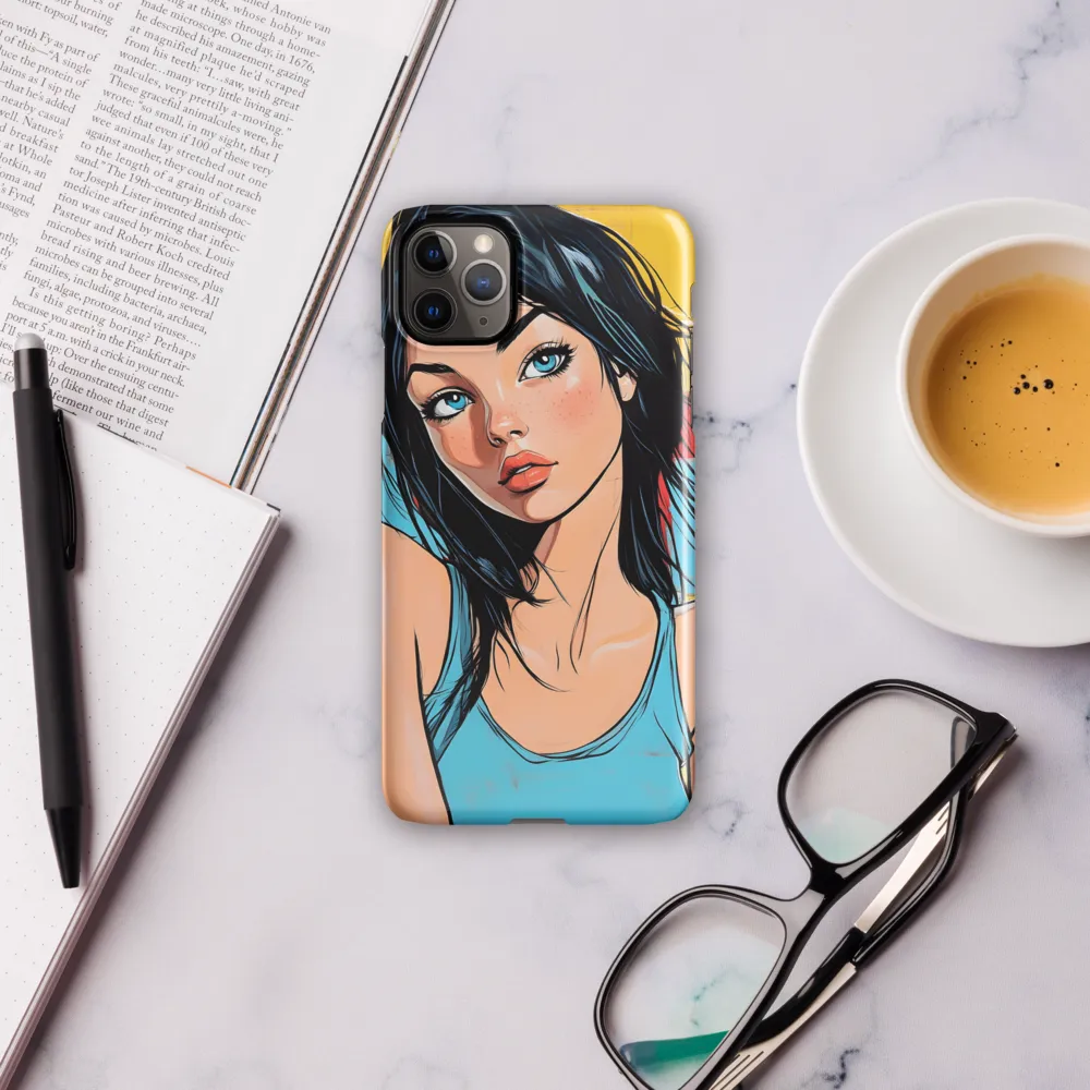 Vibrant Portrait of Modern Youth | Phone Case |  11 Pro Max | Snap Case | Glossy