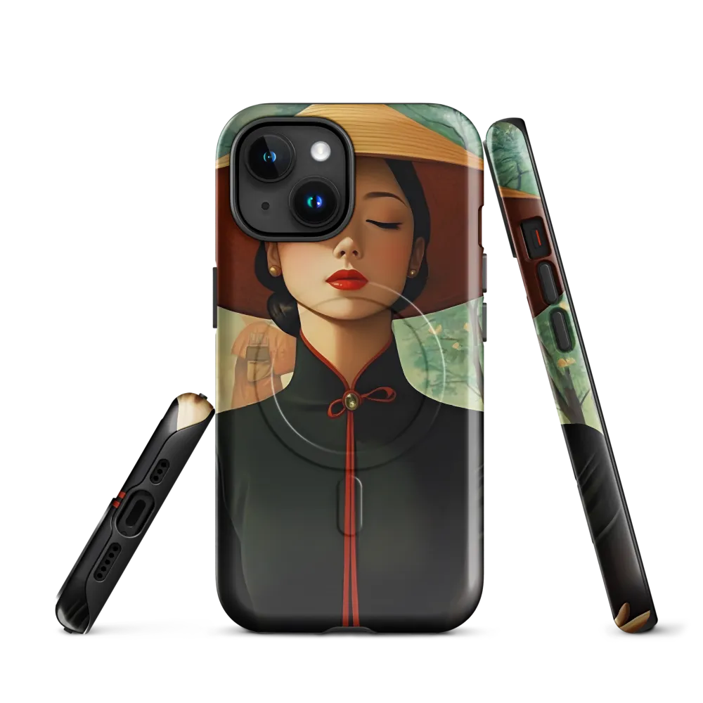 Elegance in Tranquility | Phone Case |  15 | MagSafe® Tough Case | Glossy