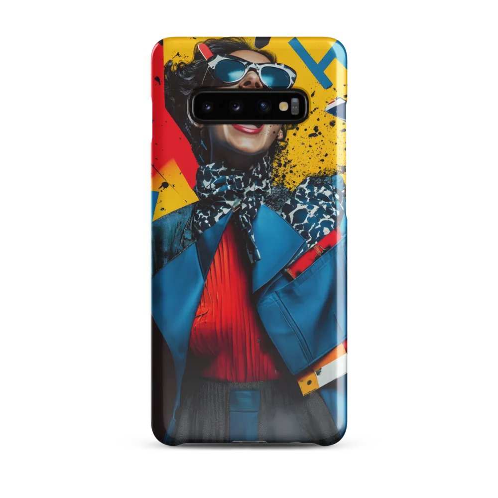 Vibrant Expressions of Fashion | Phone Case |  S10 Plus | Snap Case | Glossy