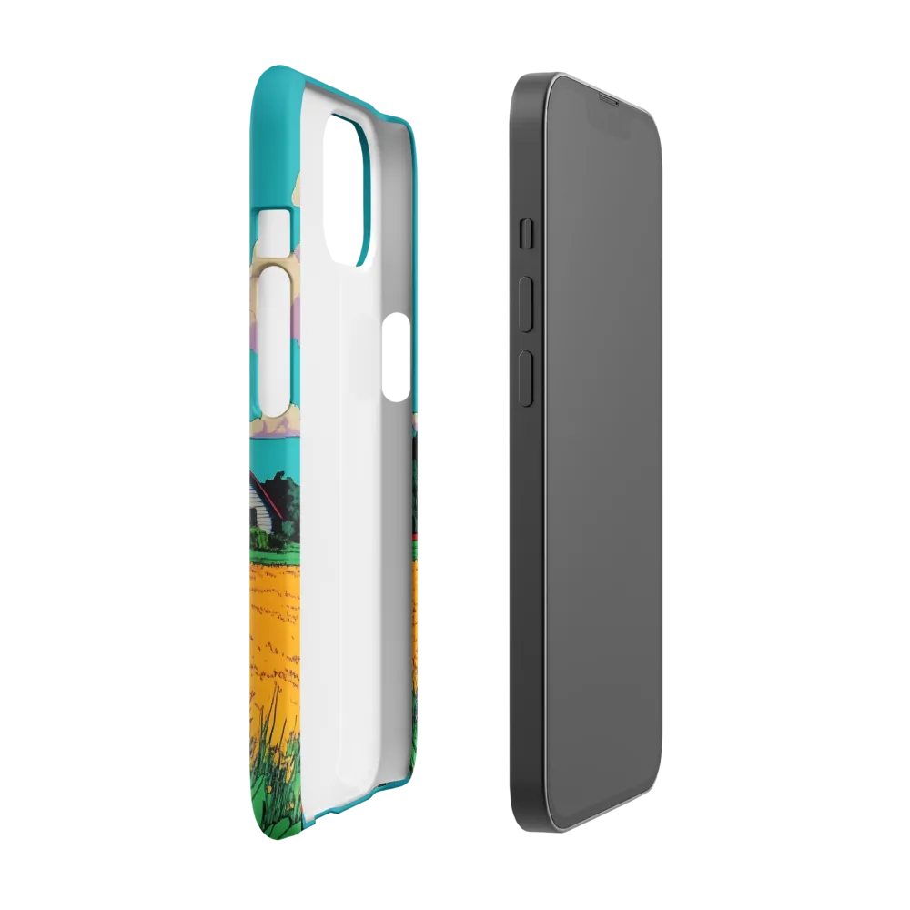 Whispers of a Sunlit Meadow | Phone Case |  13 | Snap Case | Glossy