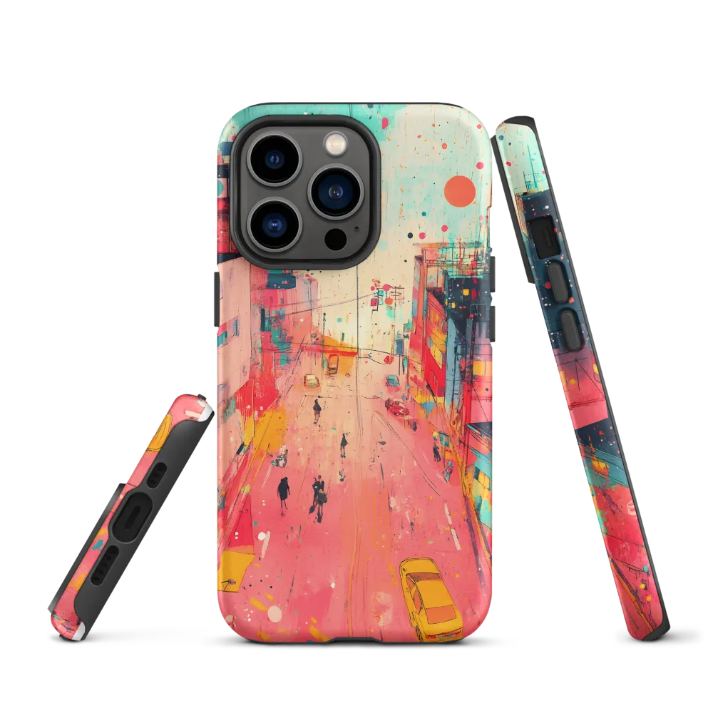 Vibrant City Life | Phone Case |  13 Pro | Tough Case | Matte