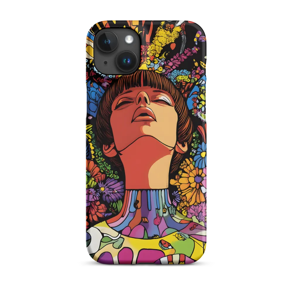 Vibrant Ecstasy: A Psychedelic Portrait