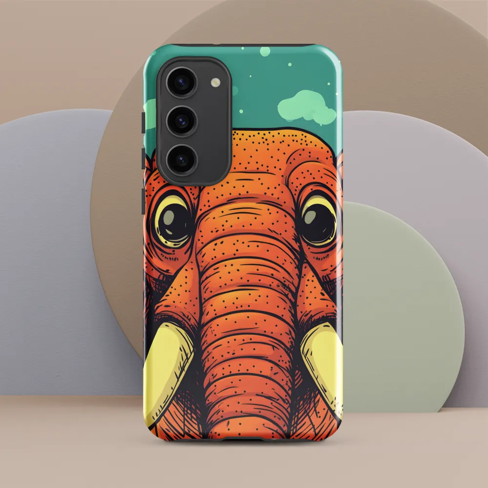 Whimsical Majesty: The Playful Elephant