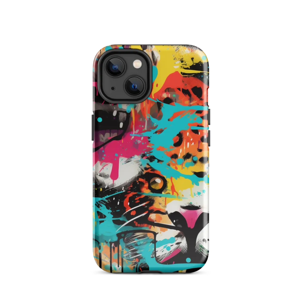 Fierce Fusion: Tiger and Lion in Graffiti