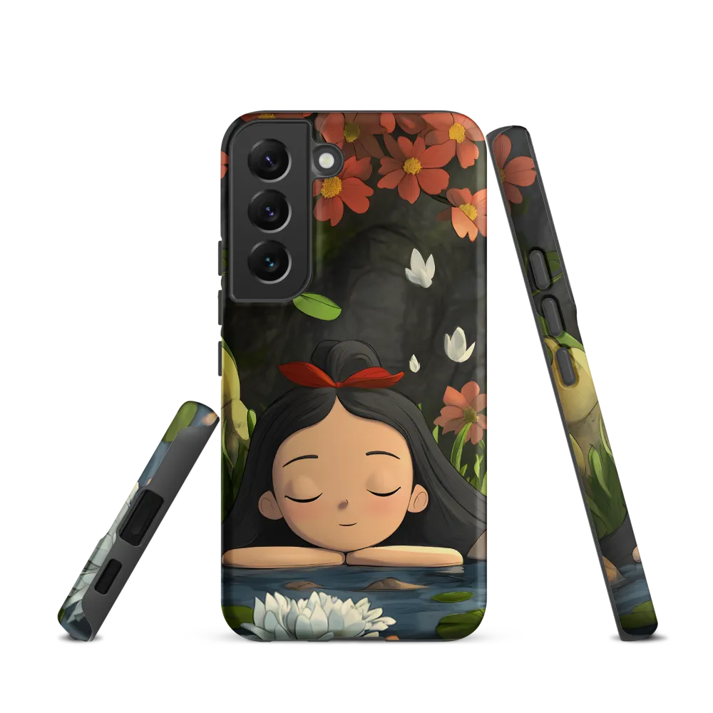 Tranquility by the Waterside | Phone Case |  S22 | Tough Case | Matte