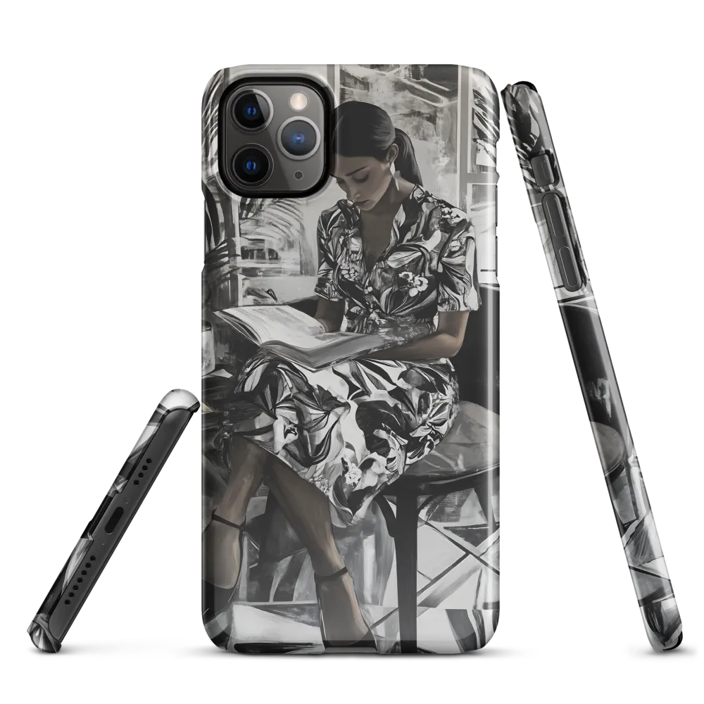 Serenity in Black and White | Phone Case |  11 Pro Max | Snap Case | Glossy