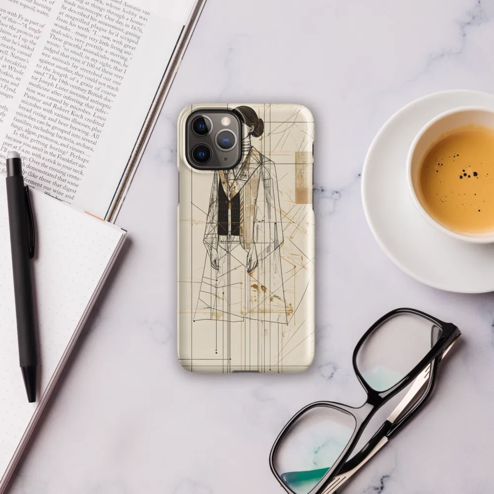 Elegance in Lines | Phone Case |  11 Pro | Snap Case | Glossy