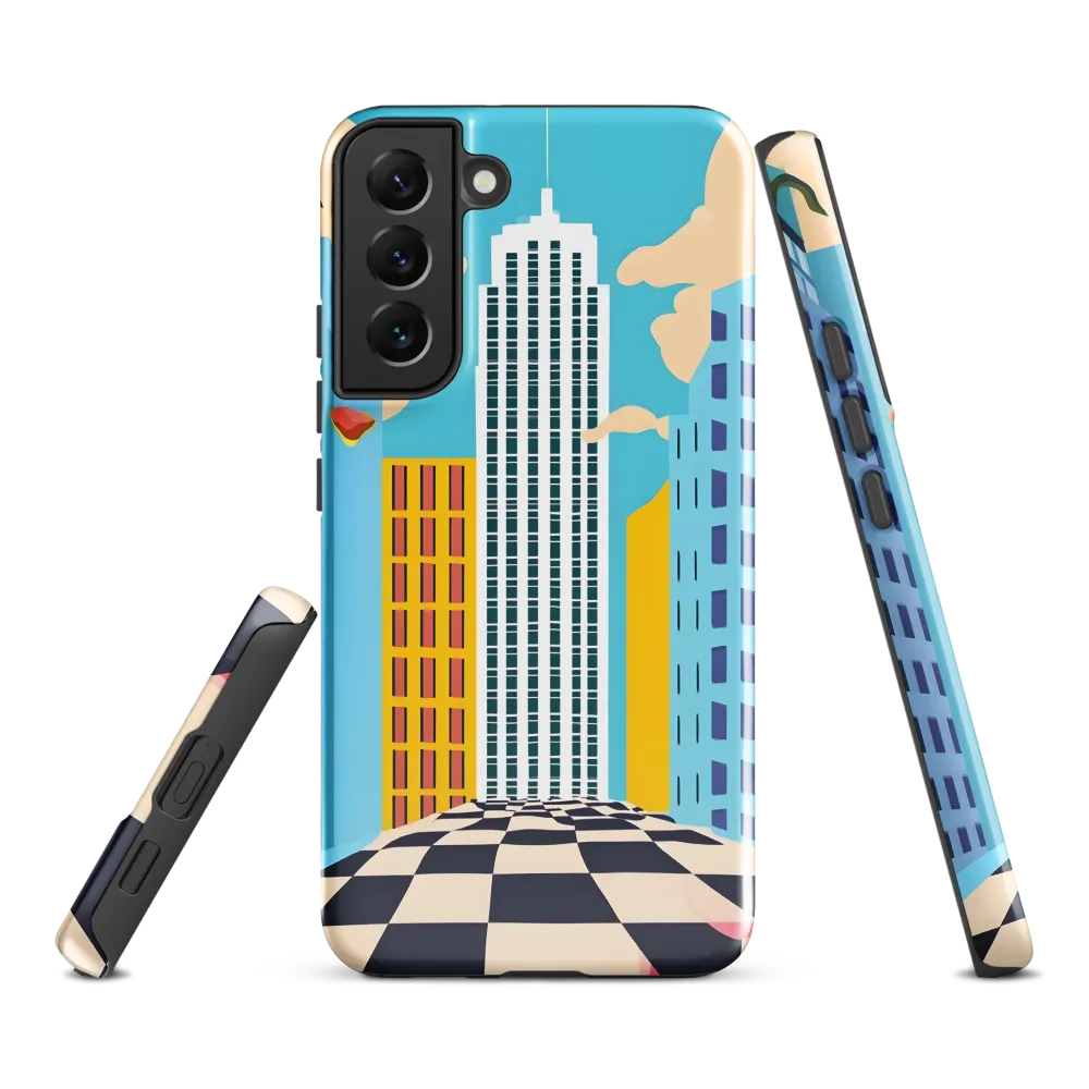 Vibrant Urban Dreamscape | Phone Case |  S22 Plus | Tough Case | Glossy