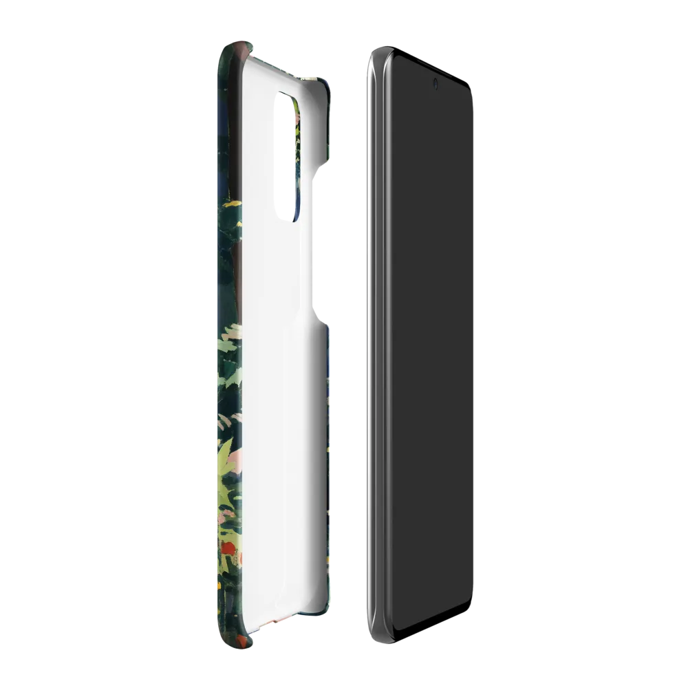 Flight of Light: A Serene Forest | Phone Case |  S20 Plus | Snap Case | Matte