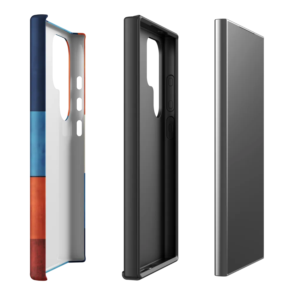 Geometric Harmony in Color | Phone Case |  S24 Ultra | Tough Case | Matte