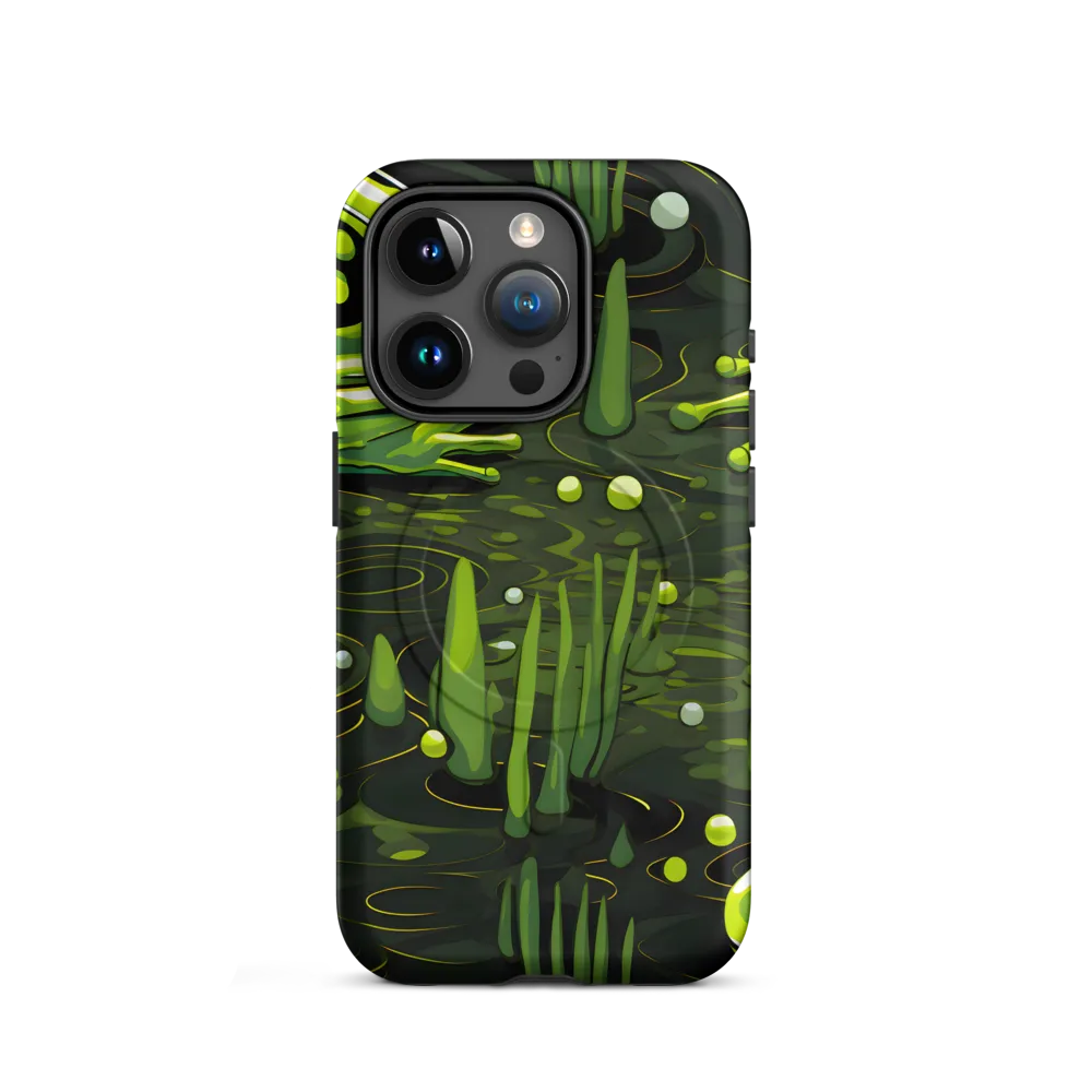 Green Harmony: Life Beneath the Surface