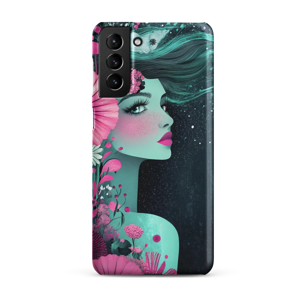 Floral Harmony: Portrait of Serenity