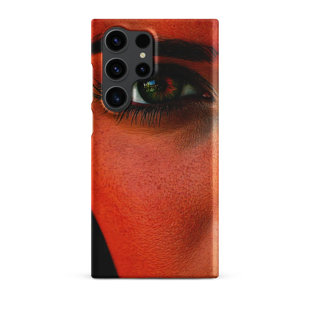 Gaze of Intensity | Phone Case |  S23 Ultra | Snap Case | Matte