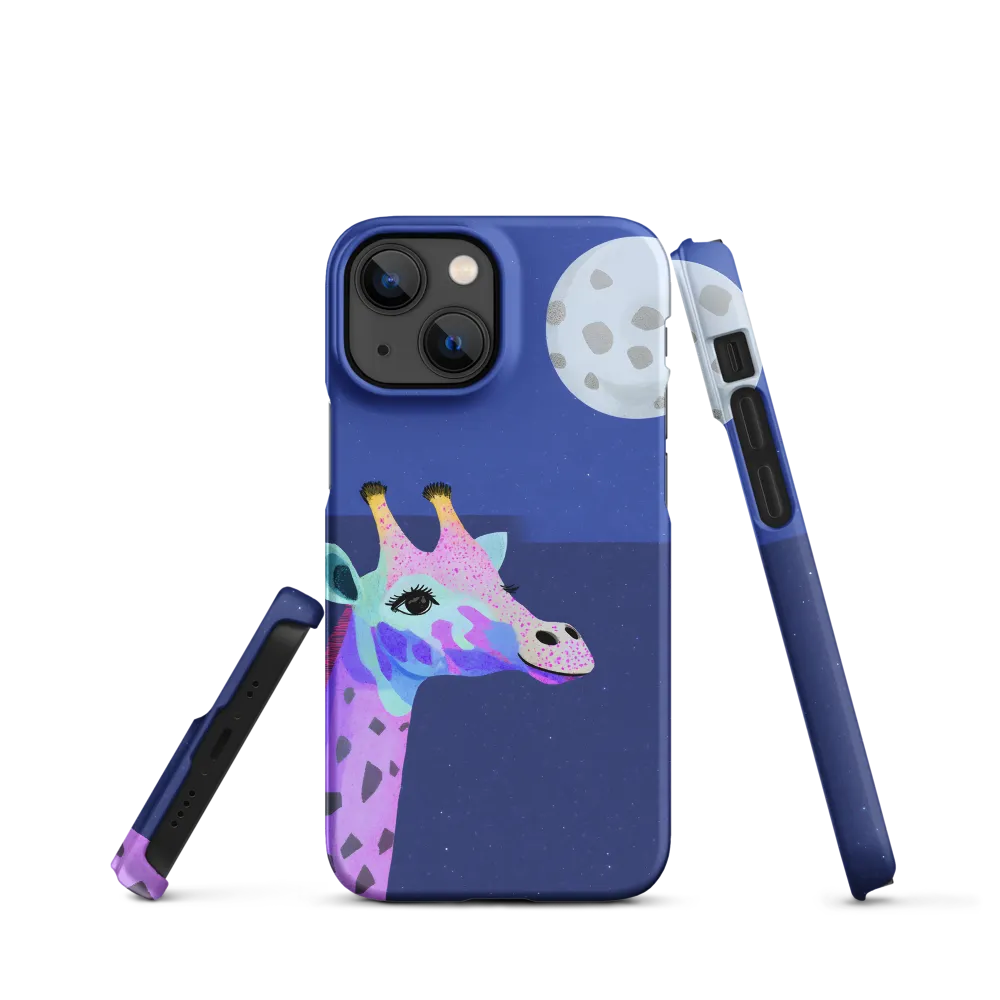 Whimsical Giraffe Under the Stars