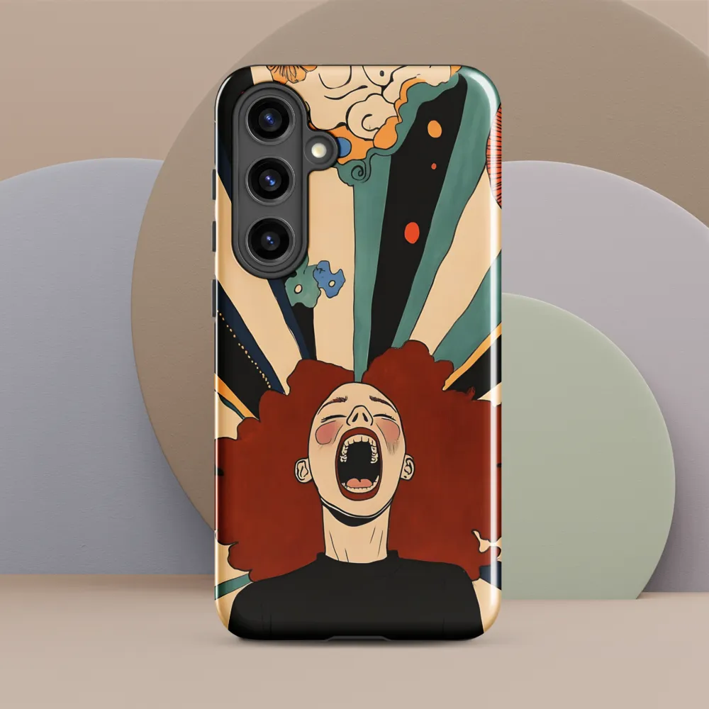 Roar of Emotion | Phone Case |  S24 Plus | Tough Case | Glossy