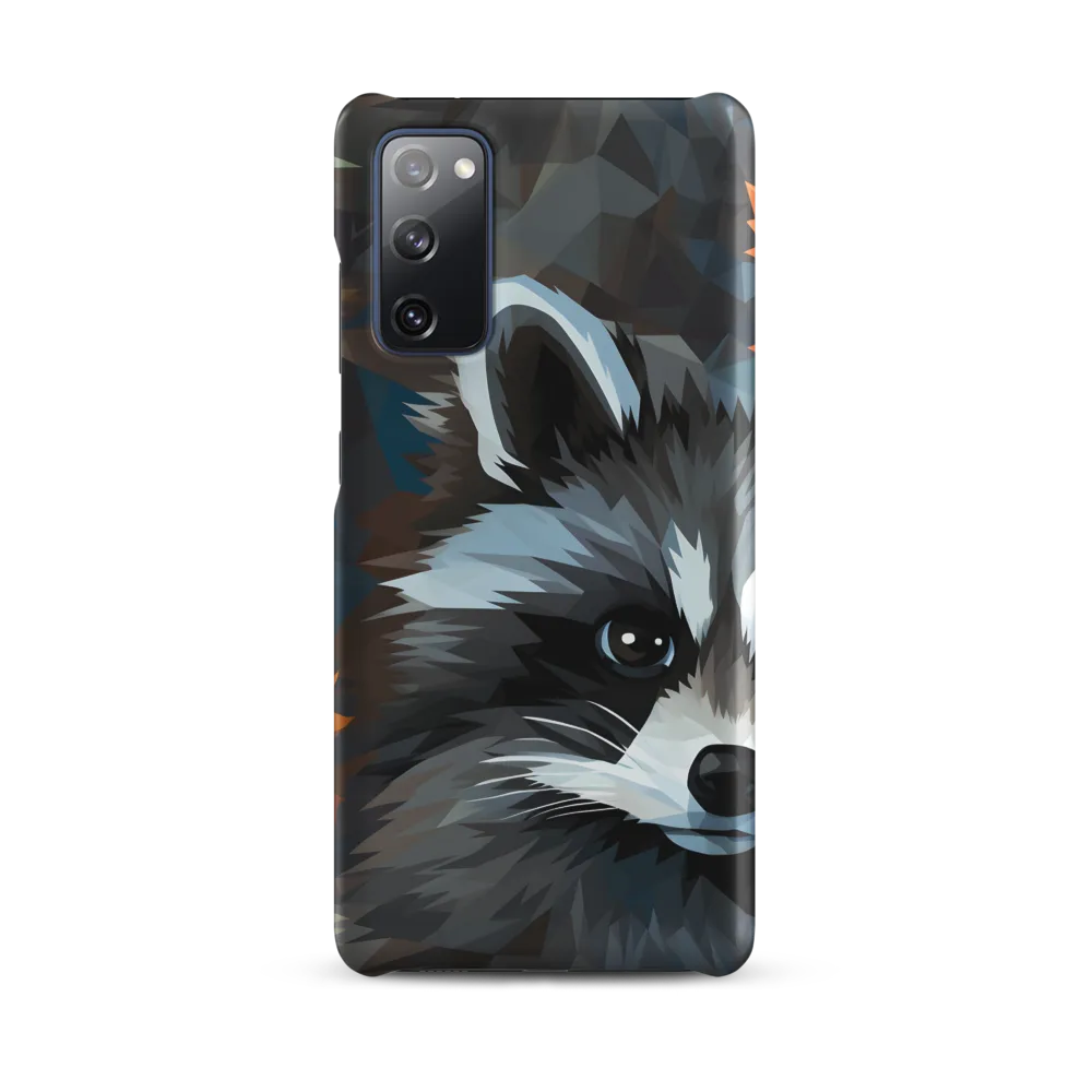 Whispers of Autumn: The Raccoon's Gaze